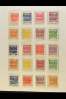1877-80 SAMOA EXPRESS. Fine Mint Collection On Leaves, Presumably Remainders, Reprints & Forgeries, Inc 1d... - Samoa