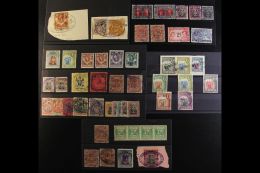 REVENUE STAMPS OF THE RHODESIAS High-powered Accumulation On Stockcards (these Scanned) And Dealer's Display... - Other & Unclassified