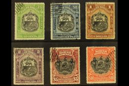 1911 25c To $10, SG 178/183, Fine C.t.o. (6) For More Images, Please Visit... - North Borneo (...-1963)