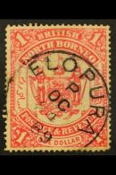 1888-92 $1 Scarlet Redrawn, SG 47, Superb ELOPURA 1889 Cds.  For More Images, Please Visit... - North Borneo (...-1963)