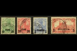 OFFICES IN TURKEY 1902-4 Type II Overprint (A With Serif) 10pa On 5pf To 5pi On 1m Mi. 12/20 II, Fine Cds Used,... - Other & Unclassified