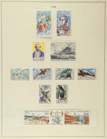 TAAF 1970-82 All Different Very Fine Mint Collection, Includes 1970 30f Air Ile Amsterdam, 1976 Wildlife Set Of... - Other & Unclassified