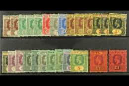 1912-23 Complete Set SG 125/37, With Additional Shades And Die Changes Of ¼d, ¼d (2), 3d (2), 4d... - Fiji (...-1970)