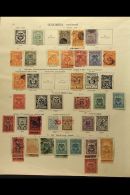 1883-1935 OLD COLLECTION On Pages, Mint Or Used, Inc 1932-39 Air Most Vals To 5p Used, Colombian States Etc. Some... - Colombia