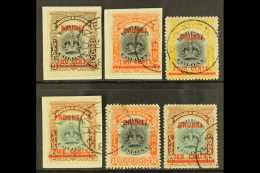1906 Overprinted 2c On 3c, 2c On 8c, 4c On 12c, 5c On 16c, 8c And 10c On 16c, Between SG 12/18, Fine Cds Used. (6)... - Brunei (...-1984)