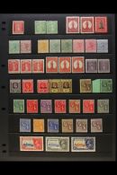 1866-1935 MINT COLLECTION A Most Useful Mint Assembly That Includes An 1866 P12 6d On Toned Paper, 1867-70 No Wmk... - British Virgin Islands