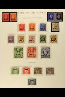 1942-1951 FINE MINT COLLECTION On Hingeless Pages, All Different Complete Sets, Inc MEF 1943-47 Set, ERITREA... - Italian Eastern Africa