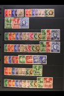 1942 - 1951 COMPLETE FINE USED COLLECTION Lovely Fresh Mint Collection With 1942 MEF Cairo Printing, 1943 Harrison... - Italian Eastern Africa
