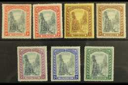 1911-19 "Queen's Staircase" Complete Wmk Mult Crown CA Set Plus 1d Deep Carmine-red Shade, SG 75a/80, 75b, Very... - Other & Unclassified