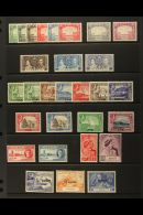 1937-49 MINT COLLECTION Presented On A Stock Page, Includes 1937 Dhow Set To 8a, 1937 Coronation Set,  1939-48 Set... - Aden (1854-1963)