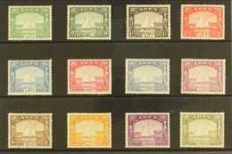 1937 Dhows Set Complete, SG 1/12, Lightly Hinged Mint (12 Stamps) For More Images, Please Visit... - Aden (1854-1963)