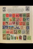 WORLD COLLECTION 1860s-1970s. A Chiefly All Different, "Old Time" Mint & Used Collection In An Old "Strand"... - Other & Unclassified