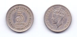 Malaya 5 Cents 1948 - Malaysia