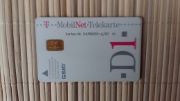 D1 Gsm Card Very Rare - [2] Mobile Phones, Refills And Prepaid Cards