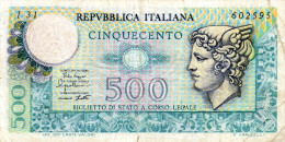 Italy,500 Lit. ,P.94,2.4.1979,as Scan - 500 Lire