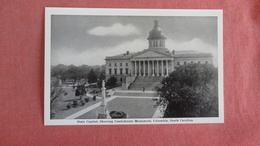 State Capitol  Confederate Monument- South Carolina > Columbia --ref  2370 - Columbia