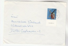 EAST GERMANY  COVER 1981 70 Pf WINDMILL Stamps Energy - Other & Unclassified