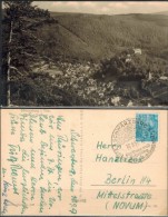 Thüringen Schwarzburg - Blick Vom Trippstein  SStmp.  Gelaufen 1957 - Saalfeld