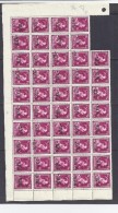 BELGIE - BELGIQUE 724N/P Postfris 48 Stuks In Veldeel + VARIETEIT 724P - V1 - 1946 -10%