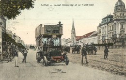 T2/T3 Arad, József FÅ‘herceg út, Autóbusz, Bloch H. Kiadása / Street, Autobus... - Sin Clasificación