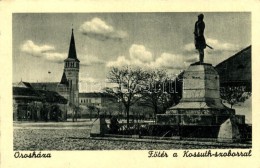 T3 Orosháza, FÅ‘ Tér, Kossuth Szobor (fa) - Non Classés