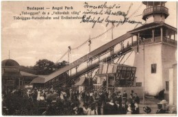 T2/T3 Budapest XIV. Városliget, Angol Park, 'Toboggan' és A 'Felfordult Világ',... - Non Classés