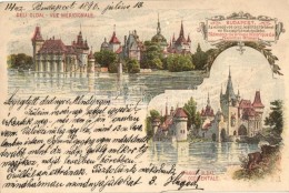 T2 1896 Budapest XIV. Ezredéves Országos Kiállítás Történelmi... - Non Classés