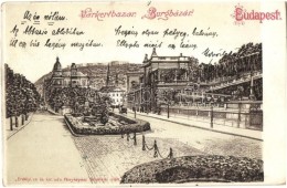 T2/T3 Budapest I. Várkert Bazár, Litho - Non Classés