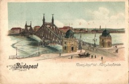 T4 Budapest, Ferenc József Híd, Litho (ázott / Wet Damage) - Non Classés