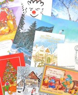 ** * 131 Db MODERN Karácsonyi üdvözlÅ‘lap és Kártya / 131 Modern Christmas Greeting... - Unclassified