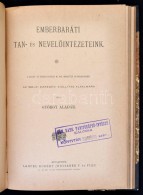 1896 7 Db Oktatással Foglalkozó Tanulmány, Egybekötve: 
Péterfy Sándor: A... - Sin Clasificación