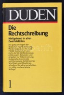 Duden 1. Die Rechtschreibung Der Deutschen Sprache Und Der Fremdwörter. Mannheim-Wien-Zürich, 1986,... - Non Classés