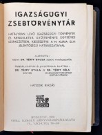 Dr. Térfy Gyula-Dr. Térfy Béla: Igazságügyi Zsebtörvénytár.... - Non Classificati