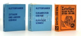 A Kletterführer 3 Kötete: Hohe Tatra 2. Köt.; Elbsandstein Gebirge - Böhmische Schweiz;... - Zonder Classificatie