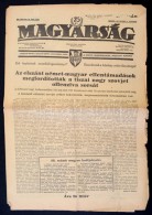 1944  Magyar Újság XXV. évfolyamának 232. Száma, Címlapon... - Non Classés