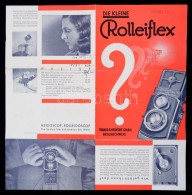 1932 Die Kleine Rolleiflex, Braunschweig, Franke&Heidecke, Német Nyelven, 22x15 Cm. - Non Classés