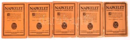 1928 Napkelet, 5 Db (3,6,12,13,16 Számok), Szerk.: Tormay Cecile, Bp., Magyar Irodalmi... - Non Classés