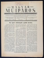 1927 A Magyar MÅ±iparos II. évfolyamának 4. Száma, Címlapon Az Ipari MÅ±helyekrÅ‘l... - Ohne Zuordnung