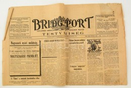 1927 Bridgeport, A Magyar Kivándorlókkal Foglalkozó Amerikai Lap Egy Száma - Ohne Zuordnung