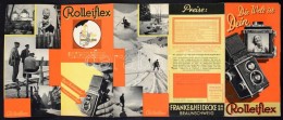 Cca 1920-1940 Rolleiflex Brosúra, Die Welt Ist Dein, Braunschweig, Franke&Heidecke, Német... - Ohne Zuordnung