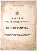 1918 Budapest, Függelék A Magyar Királyi államvasutak, A Kezelésükben LevÅ‘... - Non Classificati