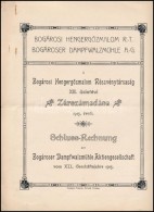 1913 A Bogárosi HengergÅ‘zmalom Részvénytársaság XII. üzletévi... - Non Classés