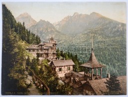 Cca 1910 Rózsa Szálloda A Tátrában, A Nagy-Tarpataki-völgyben, Színezett... - Non Classés