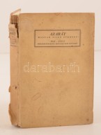 1942 Ararát. Szerkesztette Komlós Aladár. Magyar Zsidó Évkönyv.... - Autres & Non Classés