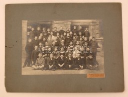 1917 A Kir. Egy. Kath. Gimnázium Hallgatóinak Tablóképe. Rajta Graváts Tivadar,... - Autres & Non Classés