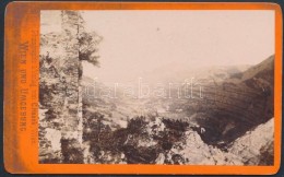 1875 Semmering Keményhátú Fotó. / Autria Semmering Vintage Photo 7x11 Cm - Autres & Non Classés