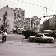 1966 Budapest, Kálvin Téri Közlekedés (villamos, Trolibusz, Autók), Kotnyek Antal... - Autres & Non Classés