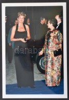 1994 Diana HercegnÅ‘ Párizsban, Sajtófotó, Hátulján Feliratozva, 22×15 Cm - Autres & Non Classés
