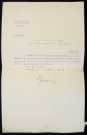 1936 Fabinyi Tihamér Pénzügyminiszter által Aláírt Kinevezési Okirat - Autres & Non Classés