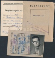 Cca 1959 2 Db Mérnöki és Egy Vízijártassági Igazolvány - Non Classificati